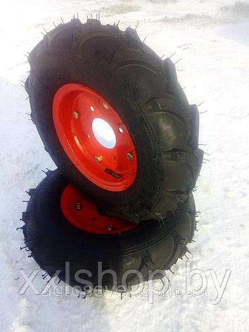 Шина культиватора 4.00-8 (отв. 4/10/70/110)  рисунок "Елочка", фото 2