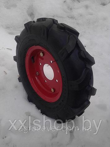 Шины для мотоблока 5.00-10 (отв. 4/10/70/110)  рисунок "Елочка", фото 2