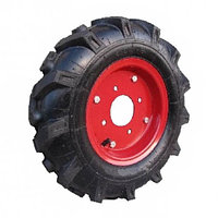 Резина на мотоблок 5.00-12 (отв. 4/10/70/110)  рисунок "Елочка"