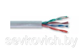 Кабель TWT UTP 4пары кат. 5е PVC (бухта 305м) медь - фото 2 - id-p108025453