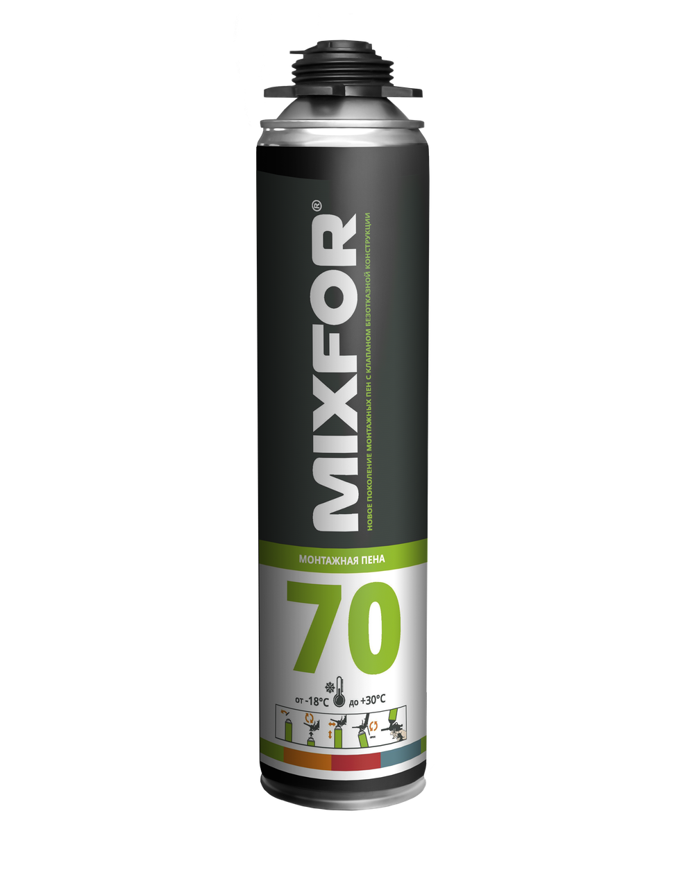 Пена монтажная МIXFOR Foam Pro 70 ( 900мл )