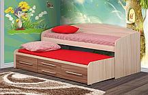 Двухуровневая детская кровать Адель 5 фабрика Олмеко  - 2 варианта цвета, фото 2