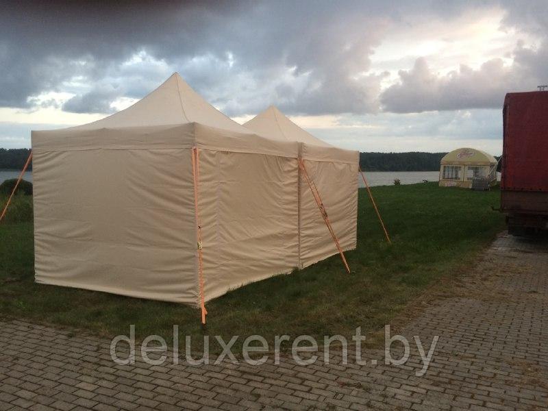 Шатер 3х3 м бежевый со стенками аренда