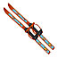 Лыжи детские с палками Вираж-спорт 100/100 см с креплением Цикл 7085-00, фото 4