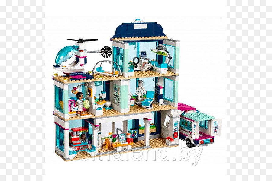 Конструктор Bela Friends "Клиника Хартлейк Сити" 10761 (аналог Lego Friends 41318) - фото 3 - id-p108046531