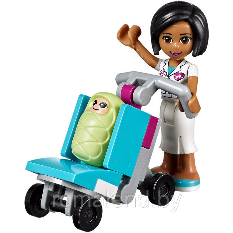 Конструктор Bela Friends "Клиника Хартлейк Сити" 10761 (аналог Lego Friends 41318) - фото 7 - id-p108046531