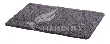 КОВРИК ДЛЯ ВАННОЙ SHAHINTEX MICROFIBER 80*120 МОКРЫЙ АСФАЛЬТ