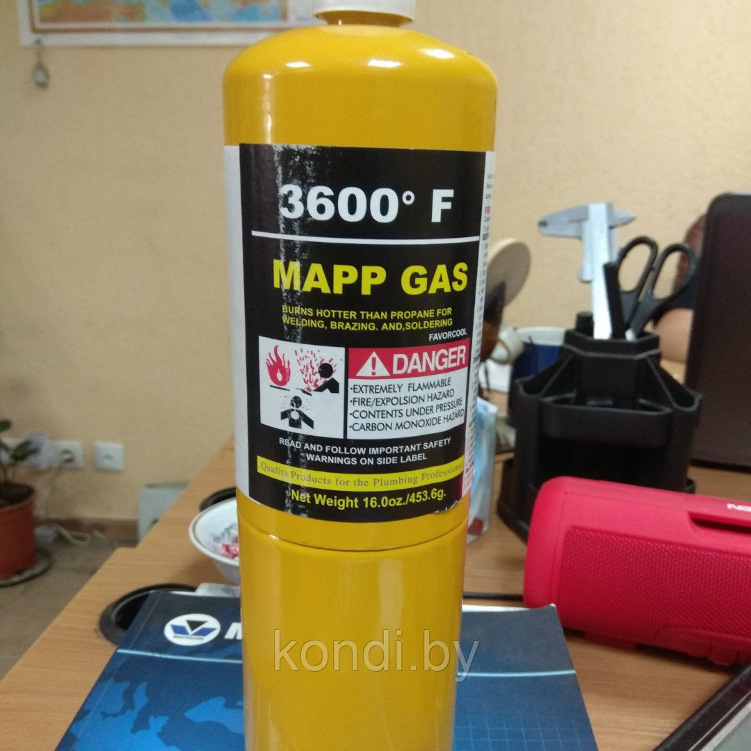 MAPP газ для горелок в баллоне (400г)