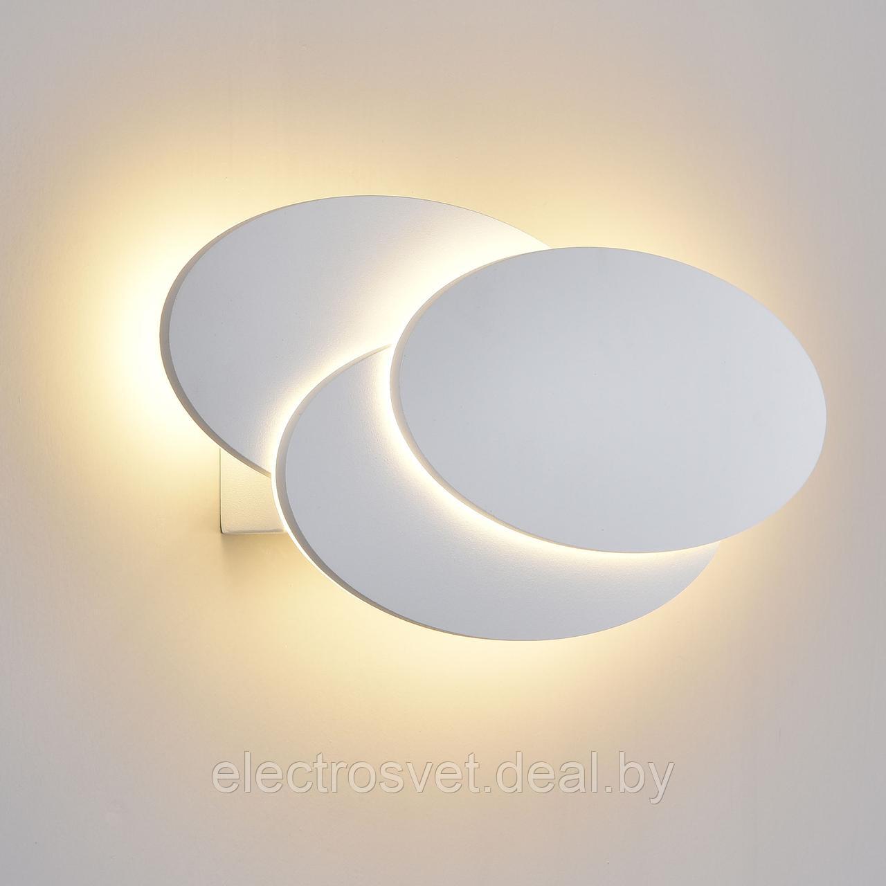 Настенный светодиодный светильник Elips LED белый матовый MRL LED 12W 1014 IP20 - фото 1 - id-p108071561
