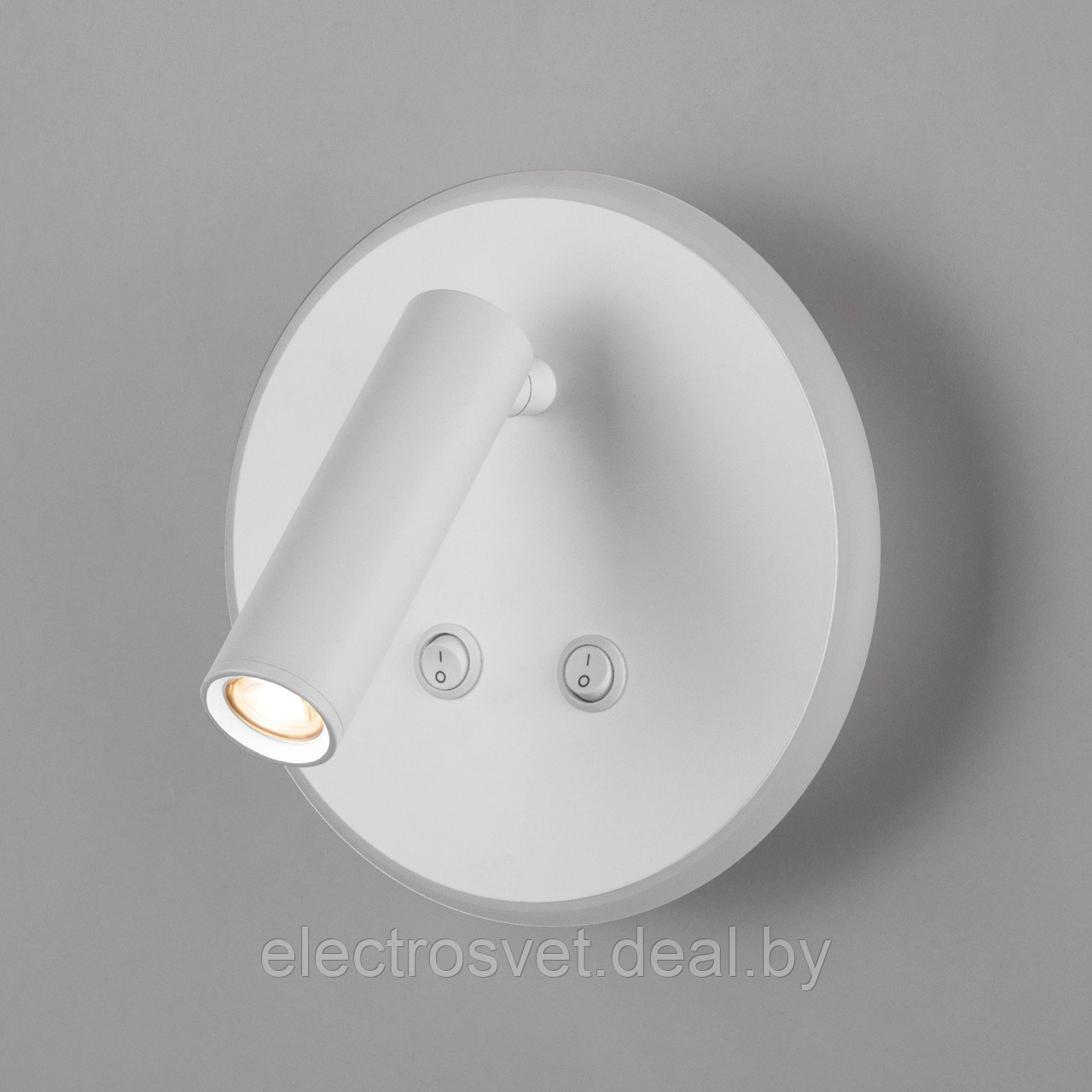 Настенный светодиодный светильник с поворотным плафоном Tera LED белый (MRL LED 1014) - фото 1 - id-p108071801