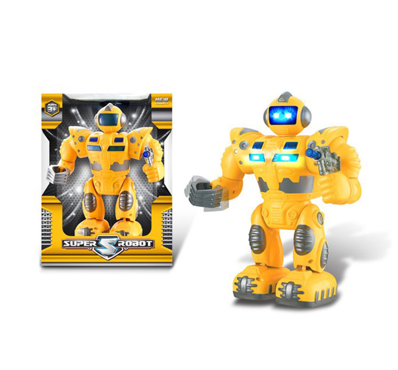 Детская игрушка робот на батарейках арт. 99111-1 (желтый)