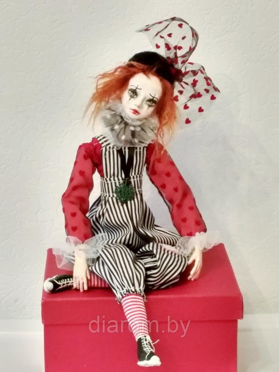 Коллекционная кукла Пьеро - фото 1 - id-p108077961