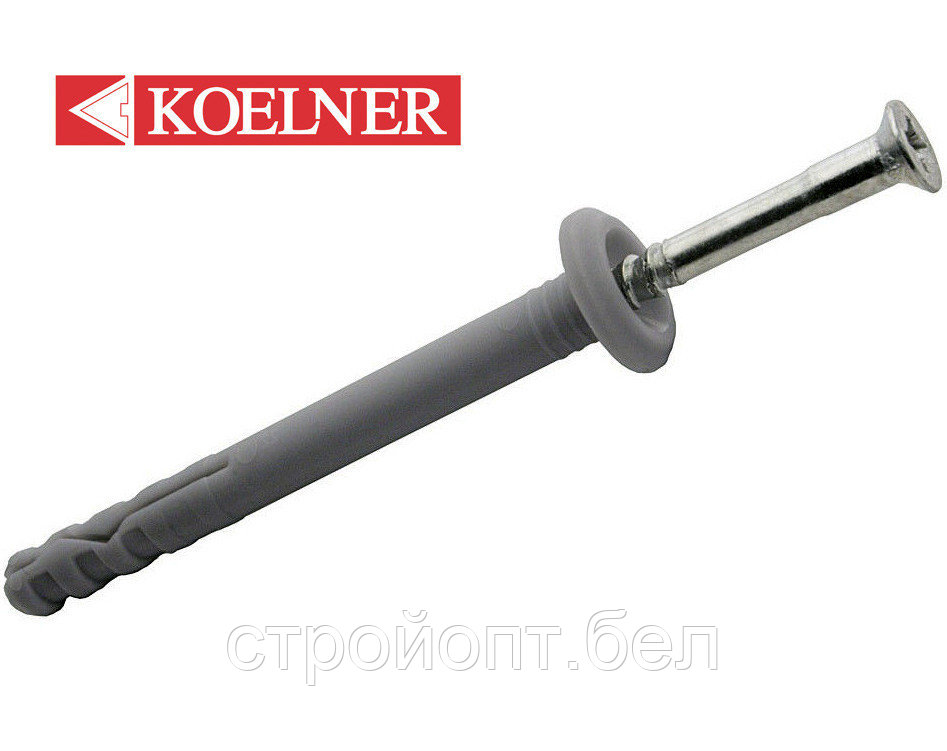 Дюбель-гвозди KOELNER 6х60,100 шт