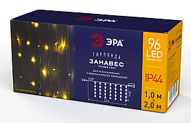 Гирлянда светодиодная ЭРА ENOZ-2B LED Дождь/Занавес 1 м*2 м теплый свет, 24V, IP44