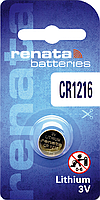 Литиевая батарейка Renata CR1216