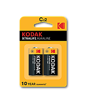 Элемент питания Kodak Xtralife alkaline С, блистер 2