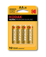 Элемент питания Kodak Alkaline Ultra Premium AA battery LR6 bl4