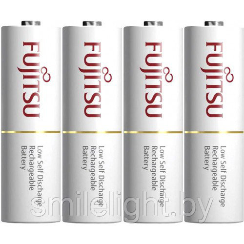 Пальчиковые аккумуляторы FUJITSU WHITE   AA Ni-MH 1,2V, 2000 mAH, версия HR-3UTC- поштучно