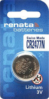 Элемент питания Renata Lithium CR2477N блистер 1 шт.