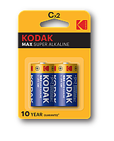 Элемент питания Kodak MAX alkaline C battery LR14 Bl.2