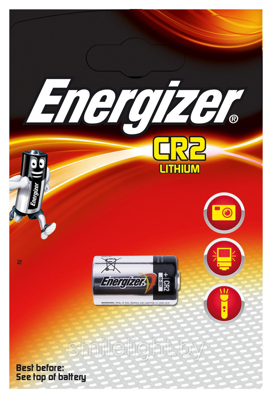 Элемент питания ENERGIZER CR2, блистер 1.