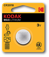 Элемент питания Kodak ULTRA Lithium CR2016 Bl.1