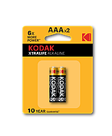 Элемент питания Kodak Xtralife alkaline  AAA battery LR03 Bl.2