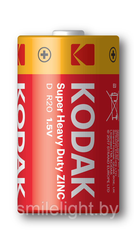 Элемент питания Kodak Zinc extra heavy duty D battary R20 S2