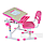 Растущая парта и стул транформер Fun Desk Bambino Pink, фото 6