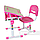 Растущая парта и стул транформер Fun Desk Bambino Pink, фото 8