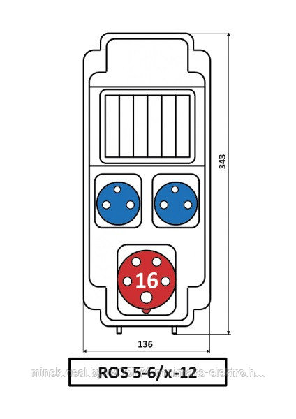 Распределительное устройство ROS 5/X-12/S
