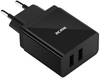 Сетевое зарядное устройство 2.4A 2XUSB CH204 Acme