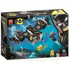 Конструктор Bela 11233 Super Heroes Подводный бой Бэтмена (аналог Lego DC Super Heroes 76116) 201 д