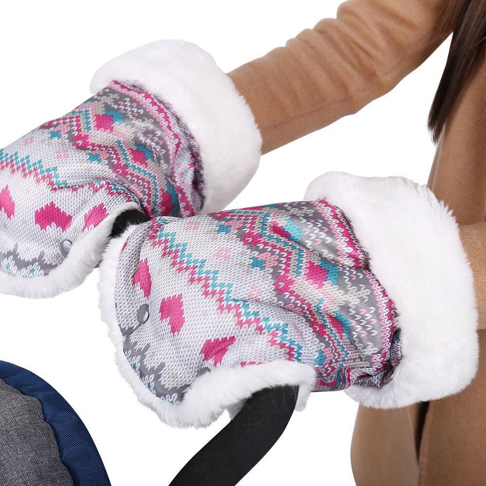 Аксессуар рукавички для санок (арт. РС1) розовый - фото 1 - id-p108090474