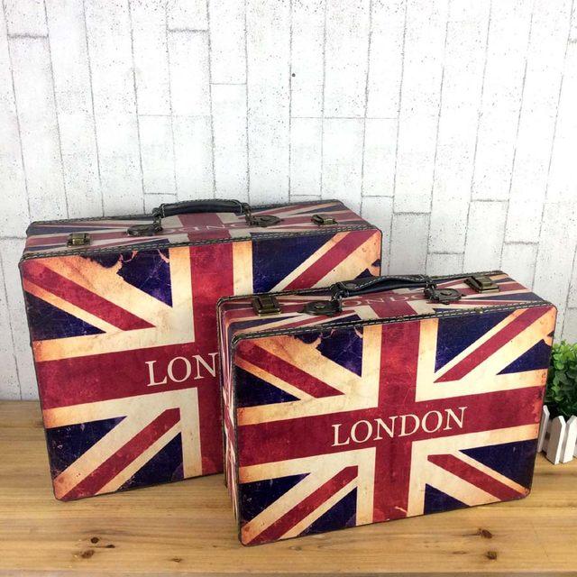 Набор два деревянных чемодана "Лондон" - фото 2 - id-p108092018