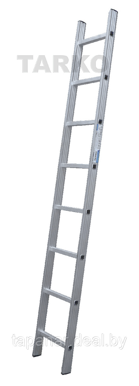 Лестница алюминиевая приставная 1-секц 7ступ. на TARKO - фото 2 - id-p3252877