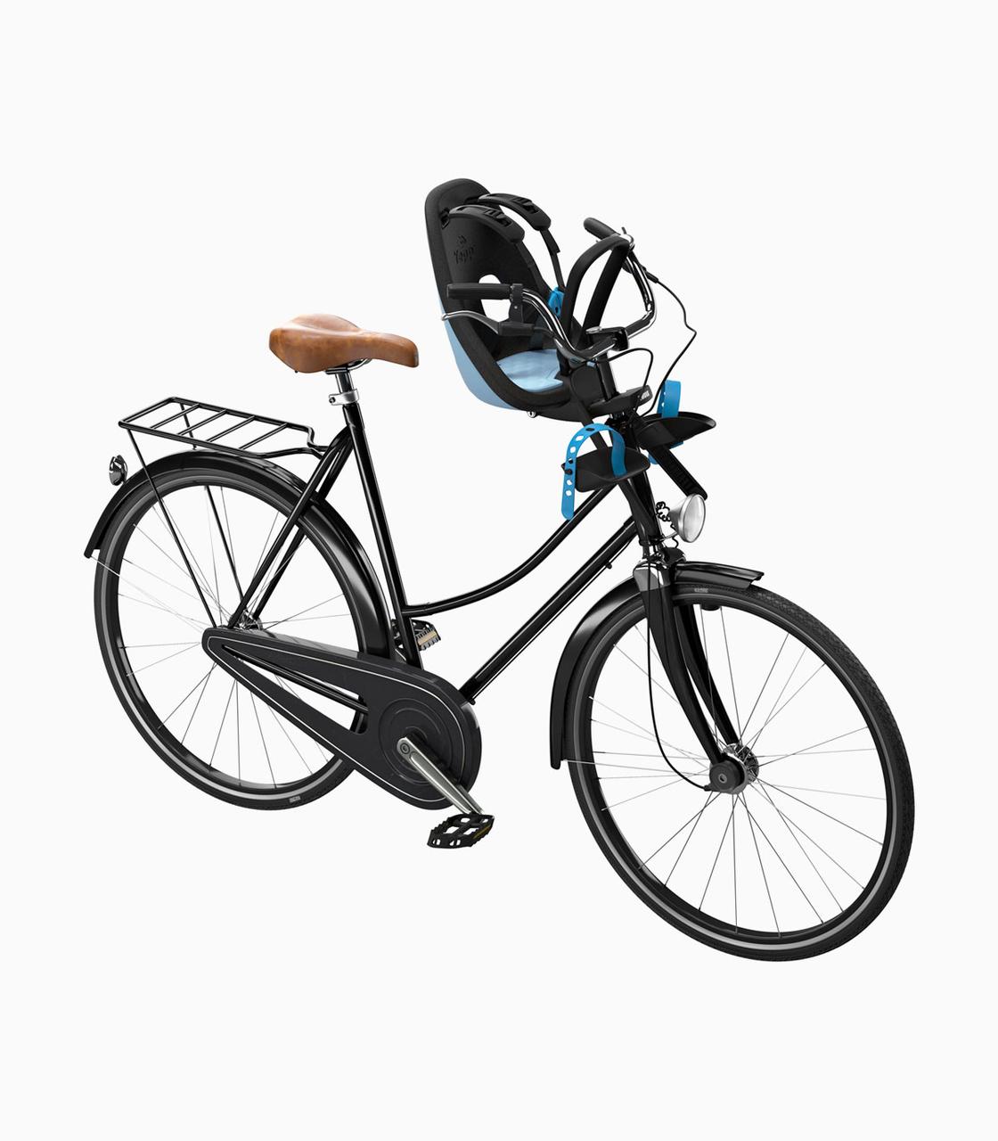 12080104 Детское сидение на раму велосипеда Thule Yepp Nexxt Mini Blue. Модель: Yepp - фото 2 - id-p108171618