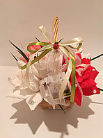 Корзиночка роз (5 шт), фото 4
