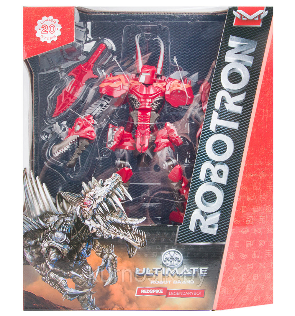 Трансформер Robotron Робот-динозавр 25 см, арт. J8065 - фото 7 - id-p108232455