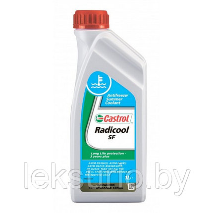 Антифриз концентрат Castrol G12+ Radicool SF 1л, красный, фото 2