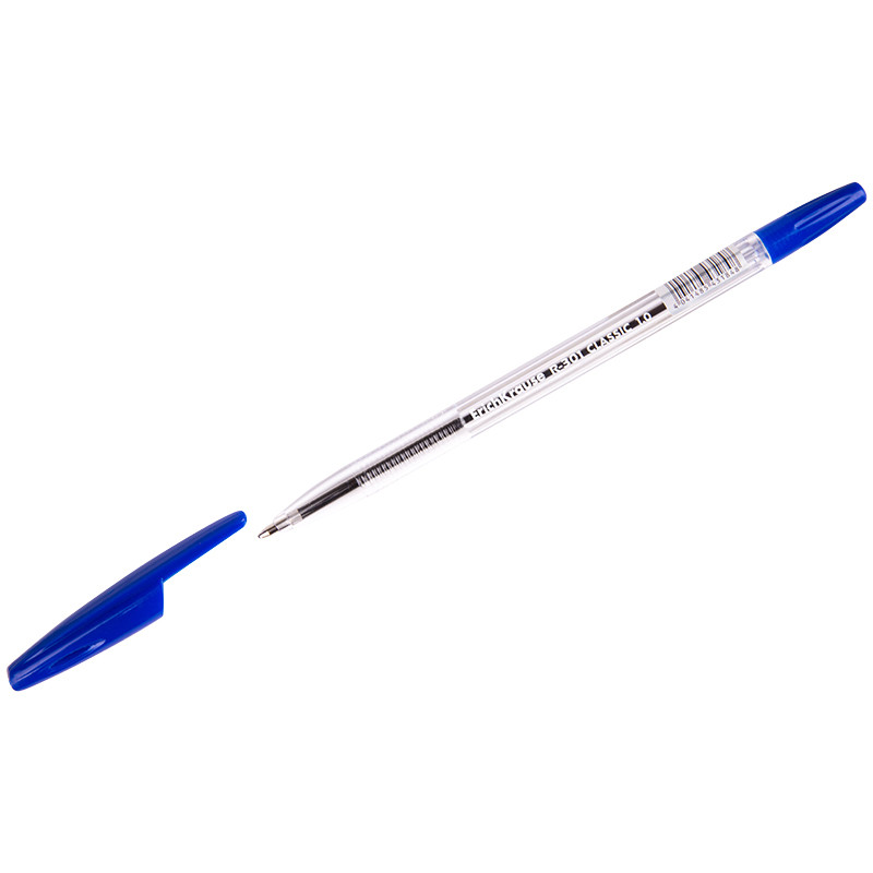 Ручка шариковая ErichKrause R-301 Classic Stick синяя (цена с НДС)