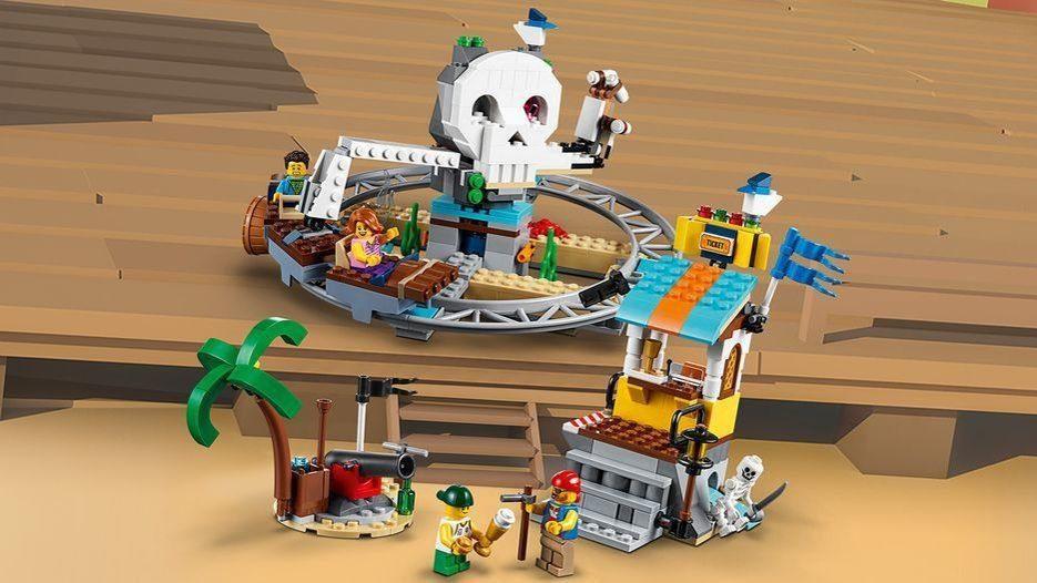 Конструктор BELA Create 11055 "Аттракцион «Пиратские Горки» 3 в 1", 945 деталей, аналог LEGO Creatу 31084 - фото 2 - id-p108261093