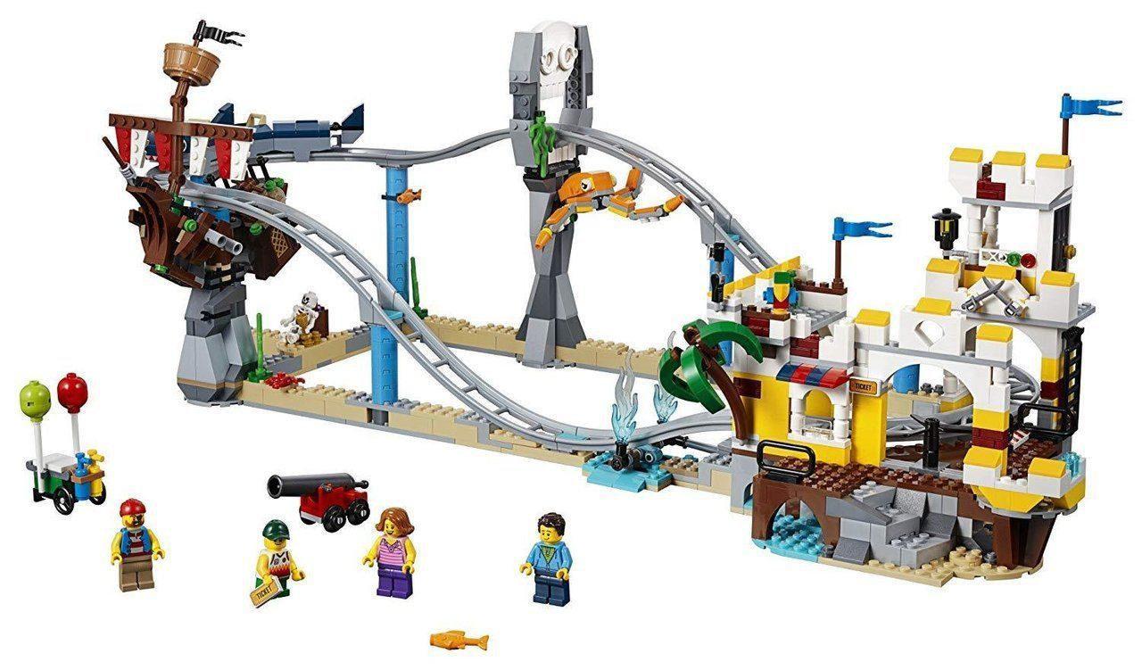 Конструктор BELA Create 11055 "Аттракцион «Пиратские Горки» 3 в 1", 945 деталей, аналог LEGO Creatу 31084 - фото 4 - id-p108261093