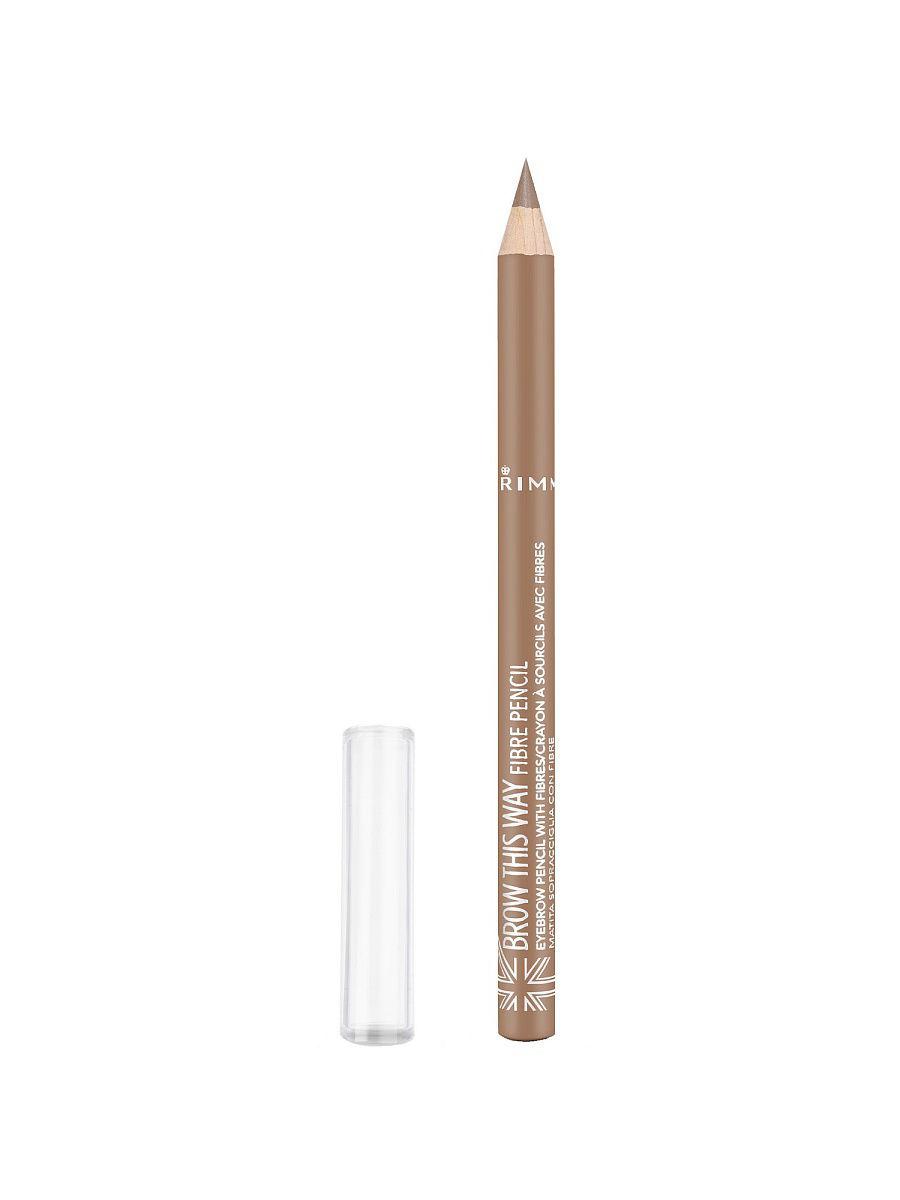 РИММЕЛЬ 7209/001 Карандаш д/бровей  Brow This Way fibre pencil тон 001