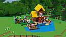 Конструктор Майнкрафт Фермерский коттедж, 560 дет., аналог Лего Minecraft 21144 арт. 10813, фото 5