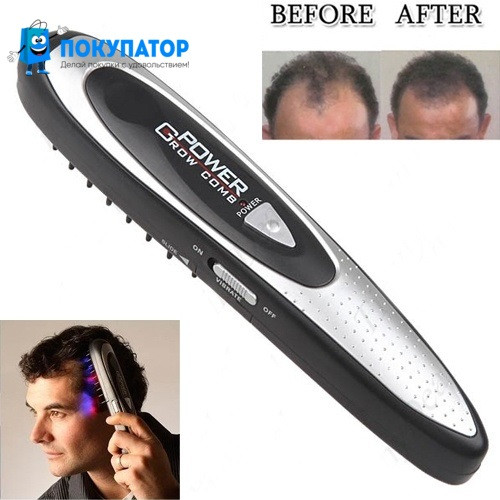 Лазерная расческа для волос Power Grow Comb. ПОД ЗАКАЗ 3-10 ДНЕЙ
