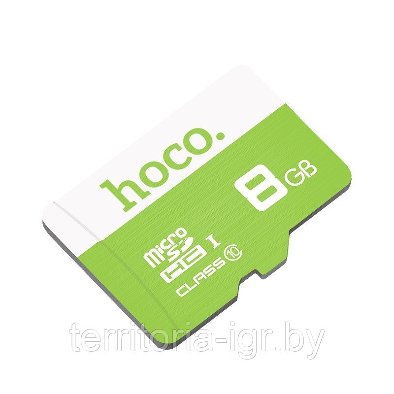 Карта памяти 8Gb Class 10 micro SDXC USB 2.0 Hoco - фото 2 - id-p108279379