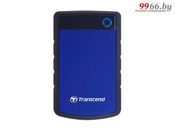 Внешний жесткий диск Transcend StoreJet 25H3 2 тб синий usb 3.0 TS2TSJ25H3B ударопрочный