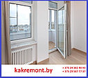 Балконный блок ( Выход на балкон с поворотно-откидным окном ), дверь стекло, пластик+стекло, фото 4