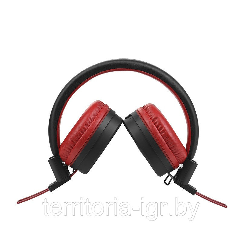 Беспроводная Bluetooth-гарнитура c микрофоном W16 красный Hoco - фото 2 - id-p108321662
